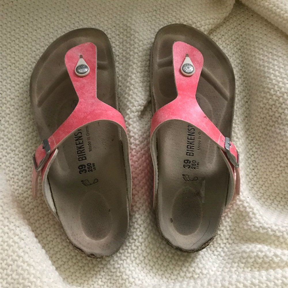 Fun flirty Birkenstock Gizeh sandals